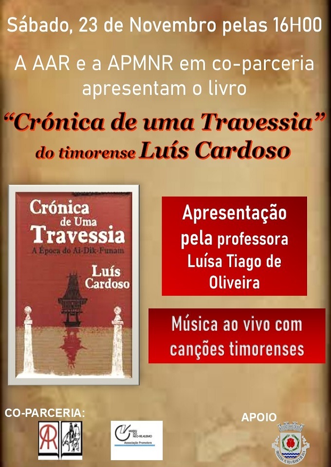 Apresentação do Livro - Crónica de uma Travessia